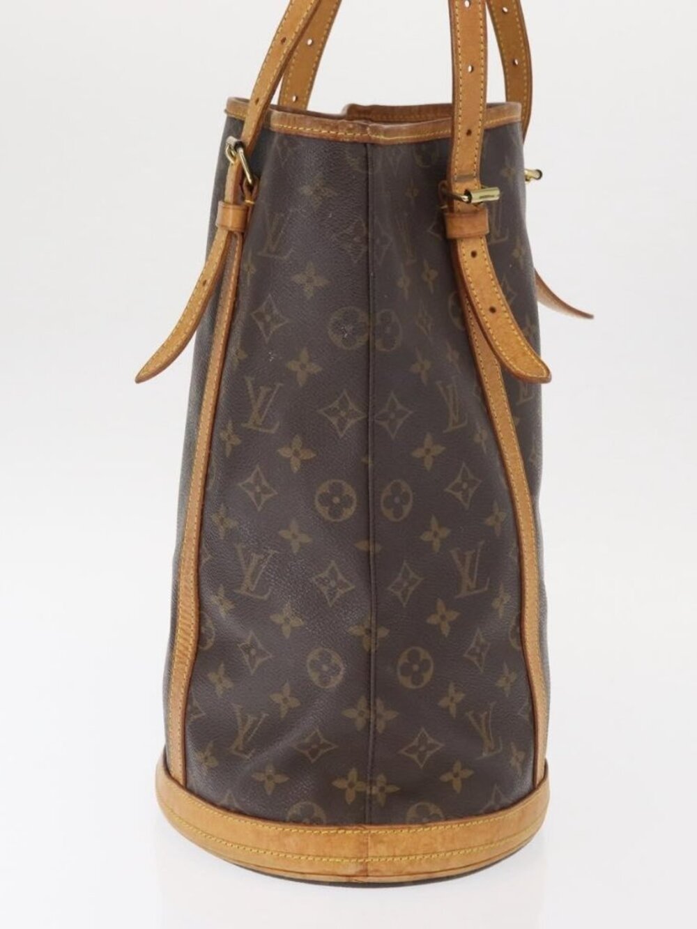 LOUIS VUITTON Monogram Bucket GM Shoulder Bag M42236 LV Auth 158346 - Picture 4 of 16